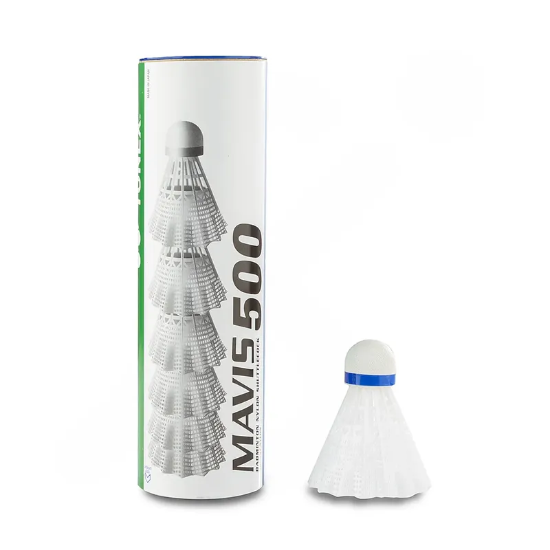 توپ بدمینتون طرح یونکس پلاستیکی Mavis 500 بسته 6 عددی