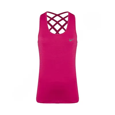 تاپ ورزشی زنانه طرح نایک پشت بندی یونیک اسپرت