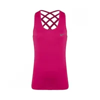 تاپ ورزشی زنانه طرح نایک پشت بندی یونیک اسپرت