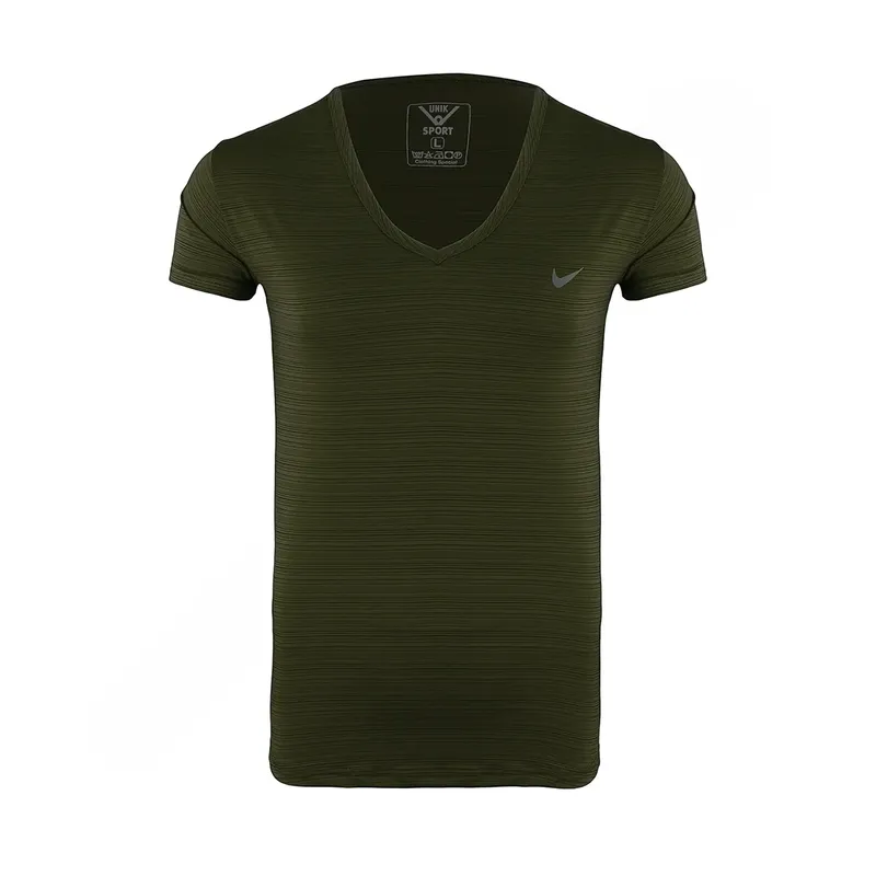 تیشرت ورزشی زنانه طرح نایک یقه هفتی یونیک اسپرت NZD 