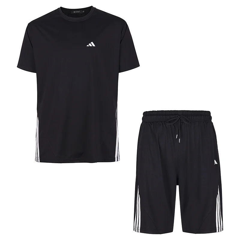 تیشرت و شلوارک ورزشی مردانه طرح آدیداس 2516