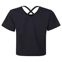 نیم تنه ورزشی زنانه سوزنی طرح نایک پشت بندی UNIQ