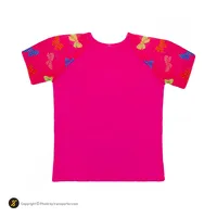 مایو شنا بچه گانه دخترانه دوتکه طرح دار AILH همراه با کلاه شنا A860-5