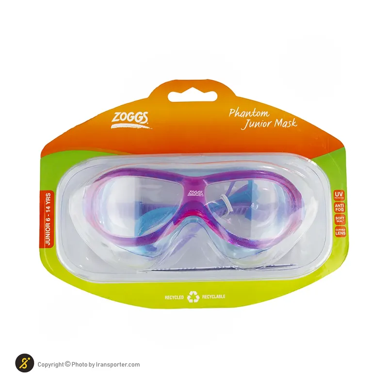 عینک شنا بچه گانه زاگز Phantom Junior Mask