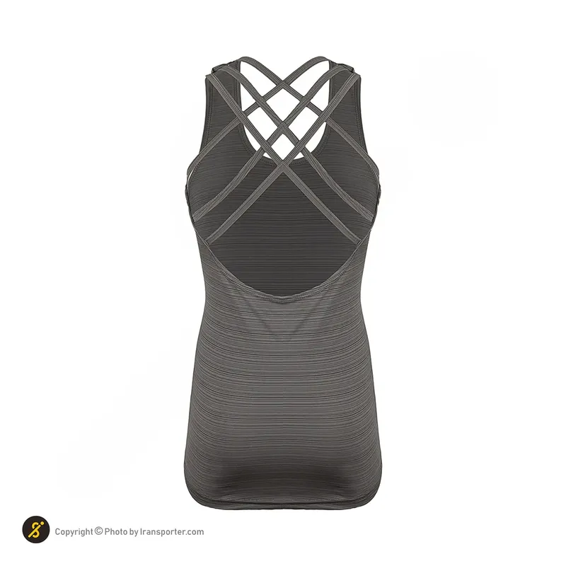 تاپ ورزشی زنانه طرح نایک پشت بندی یونیک اسپرت