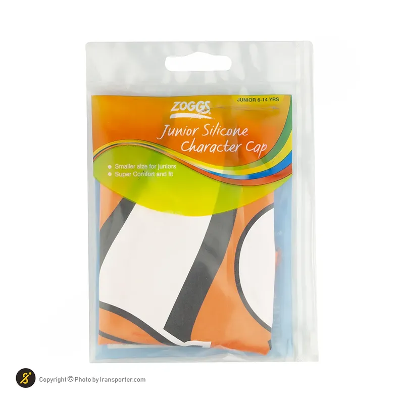 کلاه شنا بچه گانه زاگز Silicone Character HMK