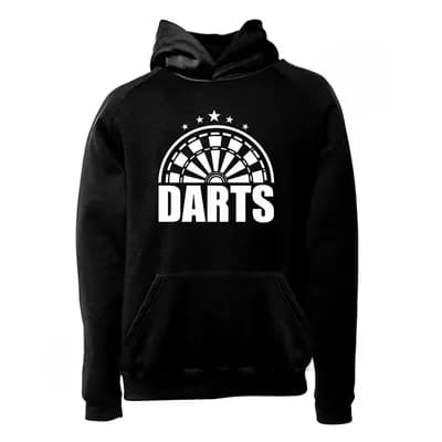 هودی ورزشی دارت فشن لاین DRT 19 | مشکی/سفید