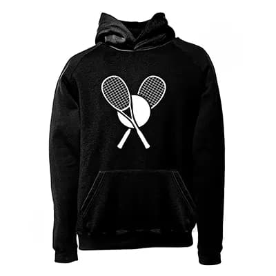 هودی اسکواش فشن لاین SQUASH 1 | مشکی/سفید