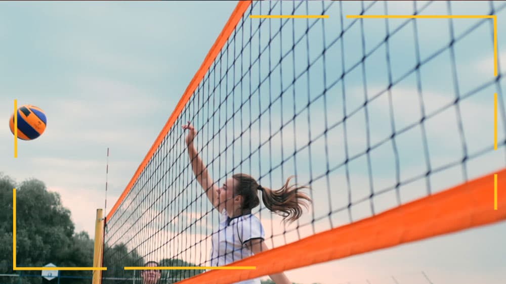 ارتفاع تور والیبال و اندازه آن برای آقایان و بانوان در Fivb