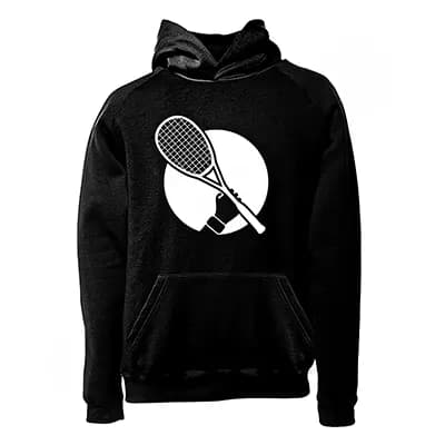 هودی اسکواش فشن لاین SQUASH 3 | مشکی/سفید
