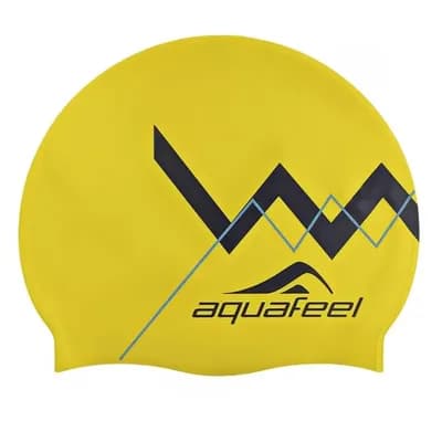 کلاه شنا سیلیکونی HMK Aquafeel - 30502 | زرد