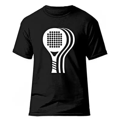 تیشرت اسکواش فشن لاین SQUASH 9 | مشکی/سفید