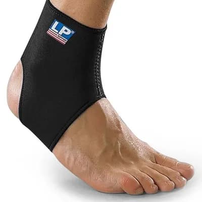 محافظ طبی قوزک و مچ پا LP ساپورت 704 | مشکی