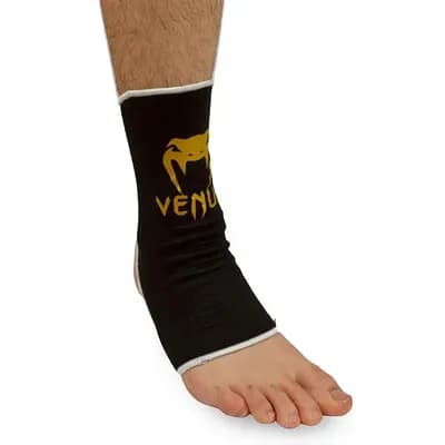 قوزک بند پا کیک بوکس VENUM BYT | مشکی/طلایی
