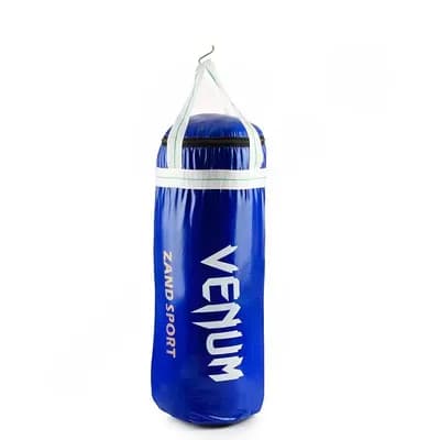 کیسه بوکس فومی آویز دار بندی venom 70*25 | آبی