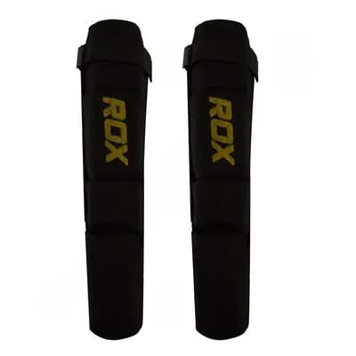 ساق روپایی کیک بوکس چهار تکه ROX | مشکی