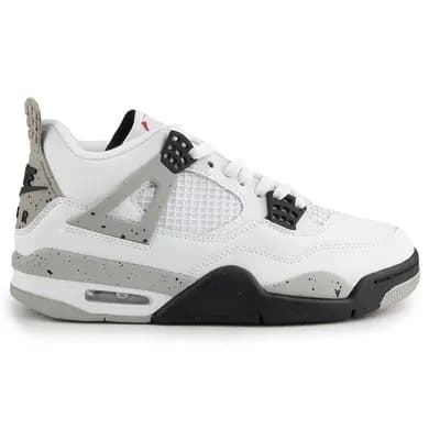 کفش بسکتبال نایک ایرجردن Retro 4 | سفید/طوسی