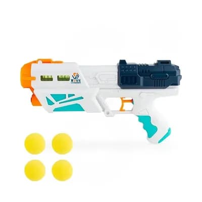 تفنگ آب پاش دو منظوره و تیرپرتاب کن SOOT GUN - 28-648 | سفید/سبز
