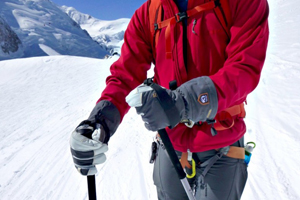 دستکش کوهنوردی در زمستان