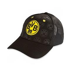 کلاه کپ فوتبال نقابدار پشت توری بورسیا دورتموند 23_2022Borussia Dortmund cap