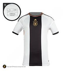 ست لباس تیم آلمان سفید مشکی